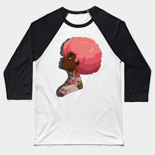 Floral Puff Baseball T-Shirt